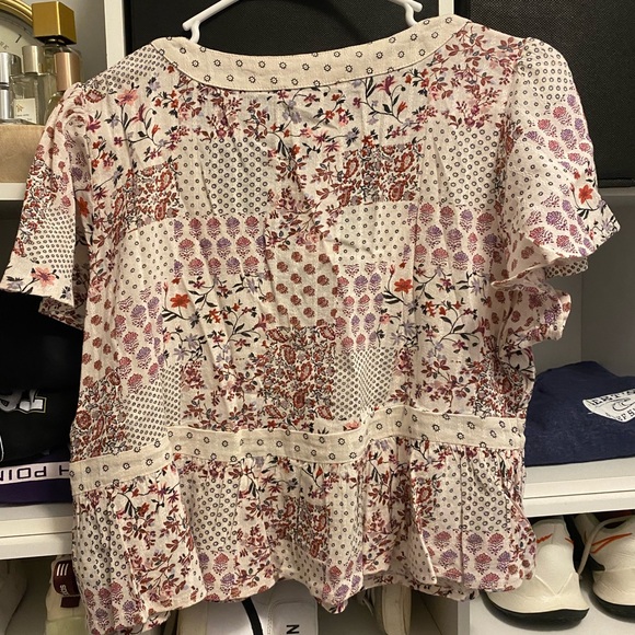 AE Wrap-Front Blouse - Picture 2 of 6